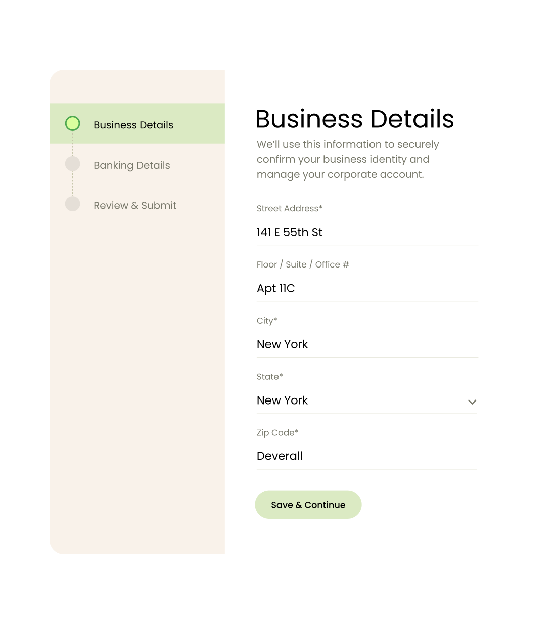 Graphic of a form ui